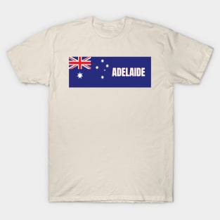 Adelaide City in Australian Flag T-Shirt